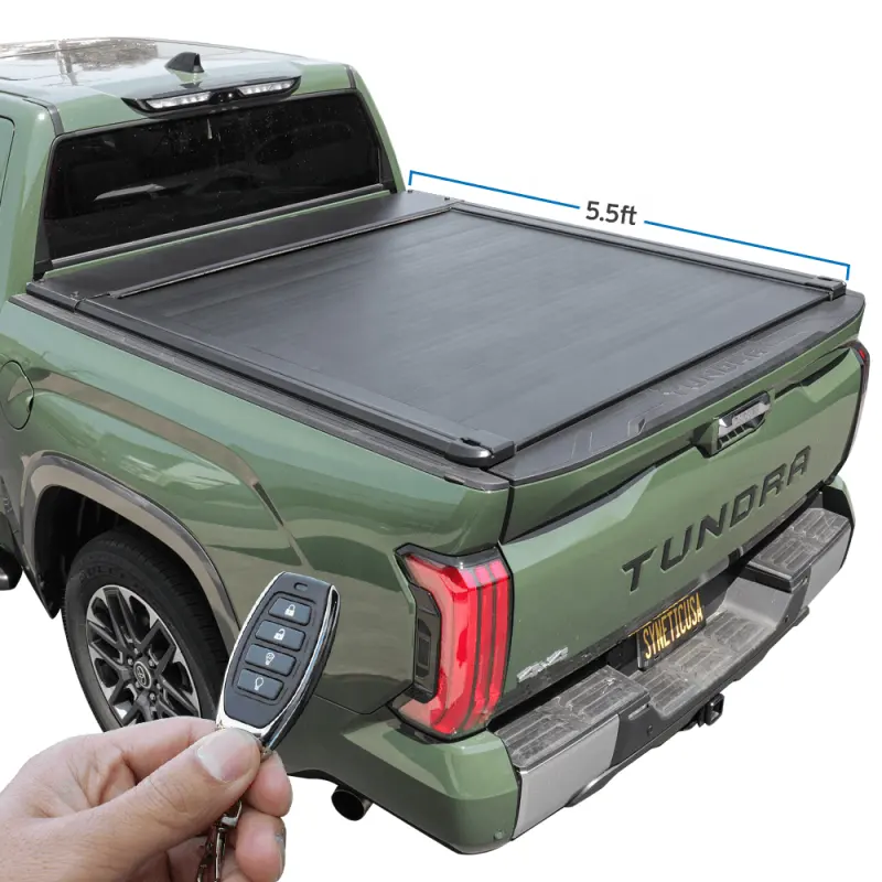 Für Toyota Tundra (2007-2021) Kurzbett Power- Electric ROLLER SHUTTER COVER Persenning Hard Deckel