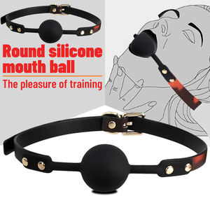 Nekband Handboeien Voetboeien Mondknevel Paddle Temperatuurveranderende Kleur PU Leer BDSM 7-delige Set - Product Image 5