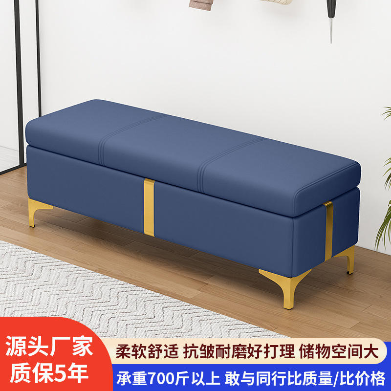 Bleu foncé (avec base en cuir Nappa doré)