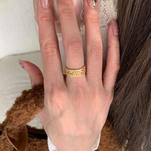 Anillo de Plata Pura S925 Estilo Chino con Diseño de Espiga, Anillo de Moda de Lujo de Alta Gama con Detalles Exquisitos - Product Image 3