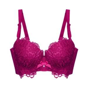 حمالة صدر نسائية بدون خياطة من الدانتيل الزهري حمالة صدر نسائية بظهر مع عقدة فراشية جيدة التهوية بدون حلقات فولاذية للنساء كوب بشعار براتل - Product Image 6