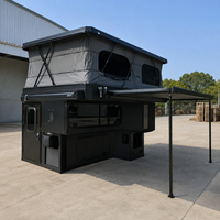Remorque de camping en aluminium 4x4 légère, multifonctionnelle, avec toit rigide, pour pick-up, tout-terrain, pour le camping en plein air et les voyages