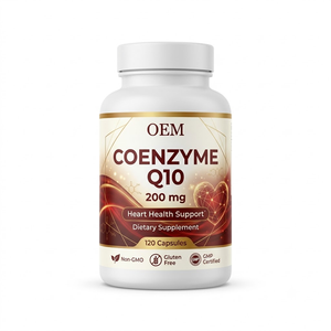 Complément Alimentaire Coenzyme Q10 200 mg 120 Capsules Soutien Cardiaque Marque Privée OEM - Product Image 1