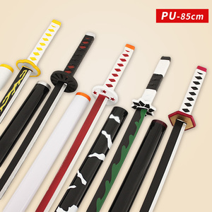 Nuovo prodotto all'ingrosso 85cm PU Demon Slayer Sword Cosplay Katana <span class=keywords><strong>Anime</strong></span> Products - Product Image 6