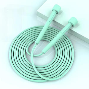 थोक अनुकूलन लोगो कूद रस्सी pvc रिट्रेटेबल समायोज्य खेल प्रशिक्षण प्रतियोगिता खिलौना रस्सी - Product Image 6