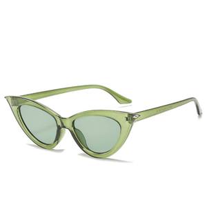 Лидер продаж, персонализированные Солнцезащитные очки «кошачий глаз», модные небольшие оправы, обтекаемые солнцезащитные очки для женщин - Product Image 3