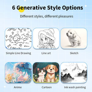 <span class=keywords><strong>Imprimante</strong></span> sans encre instantanée de poche, nouvelle, créative, pour enfants, compatible avec le stock, tendance, AIWholesale, avec IA vocale chinoise et fonction thermique - Product Image 3