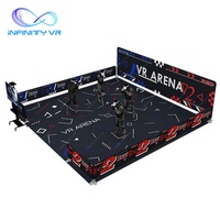 Máquina de Juego Arcade de Batalla VR Multijugador 2026: Simulador de Tiro Inalámbrico de Gran Espacio para 4/6/8/10 Jugadores en Arena VR de Libre Recorrido