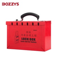 Boîte de verrouillage de sécurité portable OEM BD-X01 avec 12 trous de déverrouillage pour la gestion du verrouillage multi-personnes