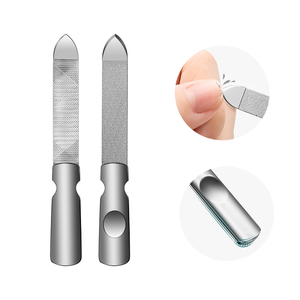 Tùy chỉnh đa Đặc điểm kỹ thuật Thép không gỉ Nail tập tin với Double Sided Chất lượng cao Nail tập tin biểu tượng tùy chỉnh công cụ làm móng tay - Product Image 6