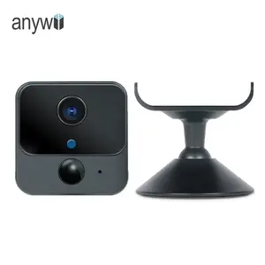 Anywii New Arrival P214 Mini Camera Low Power 2MP Wireless Cameras Micro 2600mAh Battery Support PIR Human Detection Mini Camera
