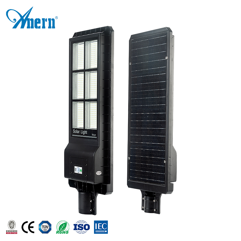 Top Venta de luz Solar de la calle 90W a prueba de agua integrado 60W 120W Solar luz al aire libre
