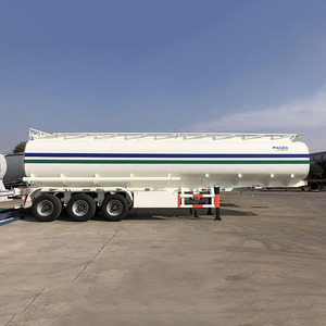 Liquide citerne huile essence carburant citerne Semi camion remorque 40000 45000 litres semi-remorque Q345 acier haute résistance 70 tonnes Max 0% - Product Image 4