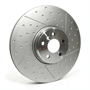 34106895647 Disque de frein ventilé perforé avant gauche, très demandé, pour Série 3 G20 G21 Série 4 G22 G23 G26 374X36 - Product Image 3