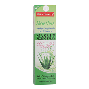 Kiss Beauty 160ml Vitamine E Aloë Vera Make-up Fixerende Spray Aangepaste Logo Private Label Waterdichte Make-up Fixerende Spray <span class=keywords><strong>Mist</strong></span> - Product Image 5