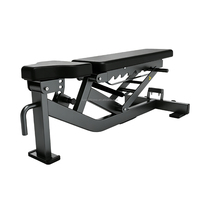 Appareil d'entraînement de force pour flexions et extensions des cuisses, machine à push-up allongée, entraîneur de jambes à contrepoids à plaques séparées en acier