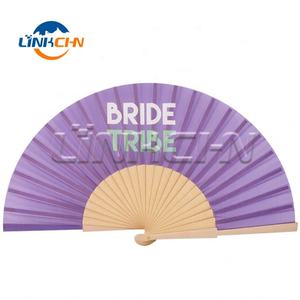 Ventilador de madera pintado personalizado de 23cm con 24 costillas, impresión por sublimación, decoración para colgar en la pared - Product Image 3