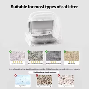 Elecpet 65L <strong>Automatic</strong> Smart Cat <strong>Litter</strong> Box Self Cleaning Fully Enclised Cat <strong>Litter</strong> Box App Control Pet Toilet <strong>Litter</strong> <strong>Tray</strong> - Product Image 6