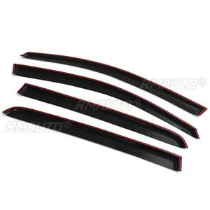 4 Pièces Pare-soleil et Pare-pluie Teintés pour Vitres Avant de Voiture VW Golf 6ème Génération MK6 2009 2010 2011 2012 2013 - Product Image 4