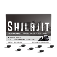Capsules de Shilajit JBY 500 mg par portion, naturelles, plus de 85 oligo-éléments, acide fulvique, sans gluten, sans OGM, complément alimentaire végétalien