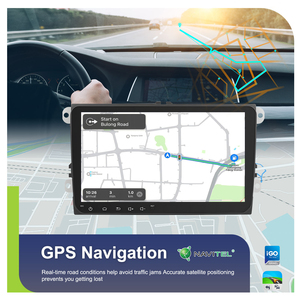 Podofo 9'' 2 Din 4+64G Car Radio for VW Golf 5 6 VW Passat B6 B7 CC Jetta Wireless Carplay Android Auto GPS Wifi Navigation - Product Image 4