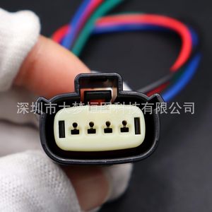 DAMENGHONGTU 4 Pin Fog Light Connector Pigtail <b>Harness</b> For Ford F-150 2021 2022 2023 Model 33471-0469 - Product Image 3