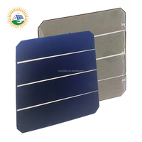 Sunpower C60, rendimiento de alta eficiencia, monocristalina célula solar de 125mm, tipo N, corte 1/4*125mm, 31,25 W, Maxeon patentado