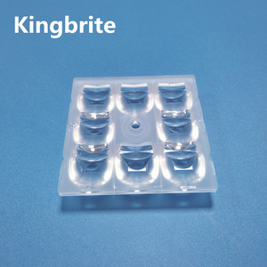 Lente de Módulo <span class=keywords><strong>8</strong></span> en <span class=keywords><strong>1</strong></span> de clasificación superior para alumbrado público al aire libre, lente óptica de 50x50mm de forma cuadrada mágica para 3030 5050 - Product Image 2