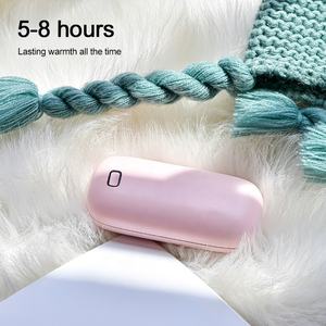 Calentador de manos eléctrico y reutilizable, Mini batería portátil recargable por USB, para invierno, 2022 - Product Image 2