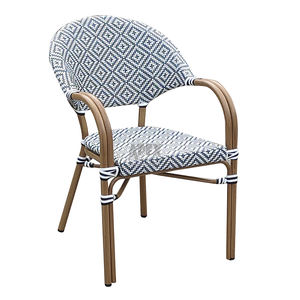 Sillas de comedor modernas de París francés apilables personalizadas Silla de comedor nórdica contemporánea - Product Image 1