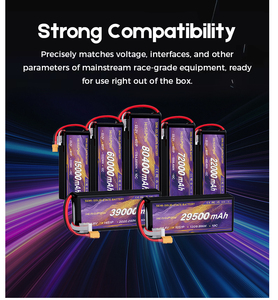 Batteria per Droni FPV OEM/ODM ad Alta Densità Energetica 2200mAh 100C 11.1V 3S, Pacchi Batterie Lipo per Droni - Product Image 2