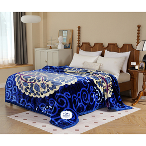 Diseños de estilo español Decorativo Cozy Fuzzy Raschel manta de tiro Manta cálida de peso pesado para dormitorio Manta de tiro - Product Image 1