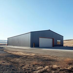 Almacén de Estructura de Acero sin Columnas de Gran Envergadura, Edificio Metálico Prefabricado para Distribución y Logística de Almacenamiento - Product Image 3