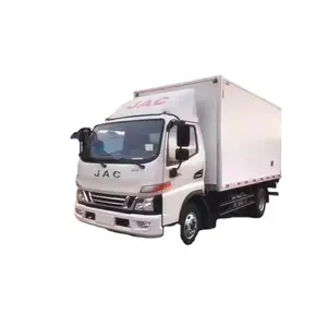 Diskon harga rendah 4x2 v6 kulkas berpendingin truk kecil transportasi kustom makanan sayuran beku truk berpendingin untuk dijual