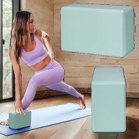 Bloc de yoga EVA personnalisé 3x6x9 pouces, support élevé, brique de fitness, vente en gros, fabricant, fournisseur en vrac