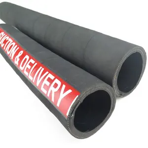 20Bar Oil Fuel and Weathering Resistant Helix Wire Suction Discharge Hose for Concrete Pump
