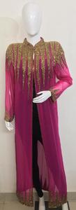 Abbigliamento da donna Abaya di classe lavoro a mano Design Kimono Maxi abito da sposa cappotto per feste Resort abbigliamento da vacanza pronto per la spedizione