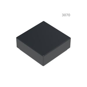 50 Stuks Ingepakte Bouwstenen Code 3070 1X1 Platte Keramische Tegels Abs Plastic Materiaal Compatibel Met Grote Merken Meerdere Kleuren - Product Image 5