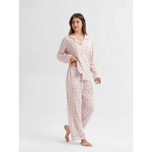 Pijamas Sexys para Mujer, Ropa de Dormir Personalizada de Bambú, Pijamas de Invierno, Ropa de Estar por Casa, Conjuntos de Mujer - Product Image 2