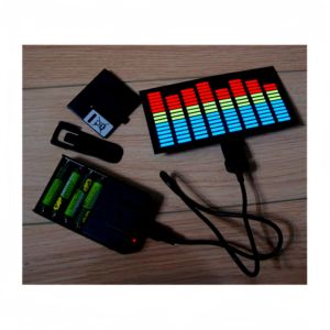 Pegatina <span class=keywords><strong>de</strong></span> hoja EL activada por sonido con adecuado para coches/bares/KTVS/discotecas, creando un efecto interactivo <span class=keywords><strong>de</strong></span> música y luz - Product Image 1