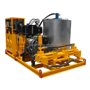 Grout Pump Factory Chinese Brand Gaodetec Grout Pump Plant Cement Grout Unit Grout Pump With Mixer For Post Tensioning Works Dosing Pump For Boiler