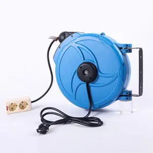 Customization European-style Reel Power Cord Automatically Retractable Reel Extension Line Reel Winding