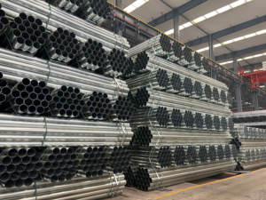 Fabricant fiable de tubes en acier ronds galvanisés à chaud de haute qualité, personnalisables et très demandés - Product Image 1