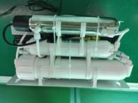 Purificateur d'eau par osmose inverse sous évier électrique 100 GPD usage commercial et domestique prise EU filtration 7 étapes construction en plastique