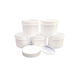 0.2L <b>Plastic</b> Buckets Spiral Lid HDPE Material Food Ice Cream Packaging Cylindrical Thickened 200g - Product Image 1