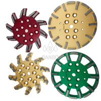 Vente directe usine – Disque abrasif diamanté plat de 250 mm, OEM, pour la préparation des surfaces en pierre et le meulage du béton