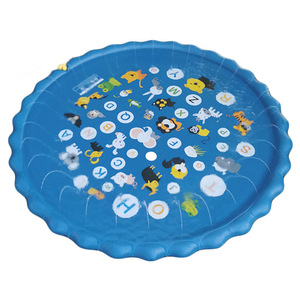 <b>Inflatable</b> Children Water Play Mat 170Cm Blue PVC Outdoor Home Use - Product Image 5