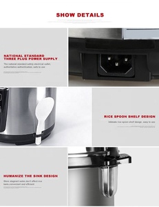 TI merommercial ressure ooooker REE Arts ooice ooker luminum inum lumtaintaintainless teteel leclectric <span class=keywords><strong>8</strong></span> ITER upport 220 - Product Image 5