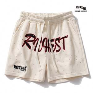 Short de Muay Thai personnalisé polyester charpentier impression Logo <span class=keywords><strong>Tennis</strong></span> personnaliser Socceur client Mma combat Afl Footy en relief - Product Image 5