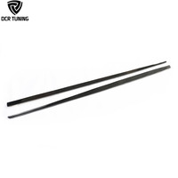 Faldones laterales de fibra de carbono F20 para BMW Serie 1 F20 M-TECH M135i 2012-2018, kit de carrocería, decoración de parachoques, accesorios exteriores, 2 piezas